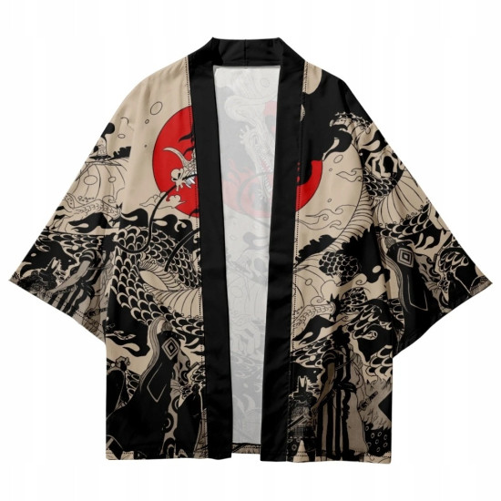 Japonské Kimono - Kaidou drak