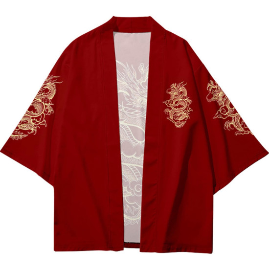 Japonské Kimono - Samuraj...