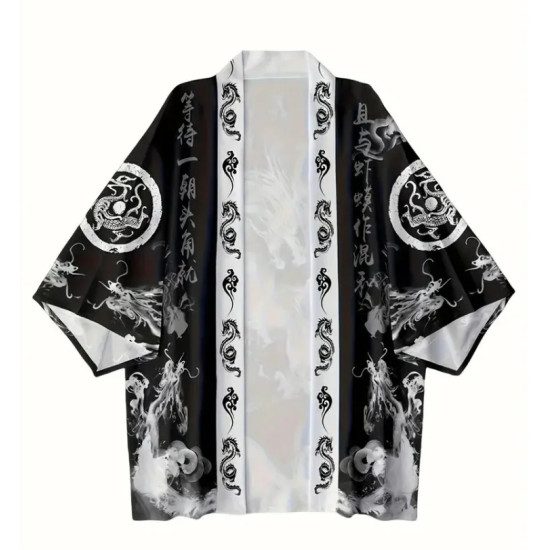 Japonské Kimono - Samuraj...