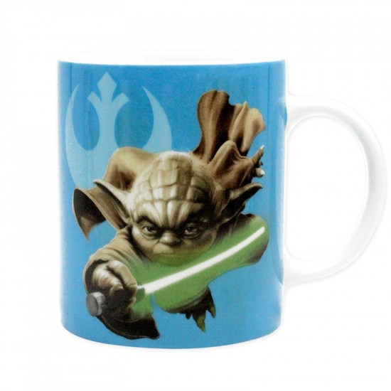 Hrnek Star Wars - Yoda & R2D2