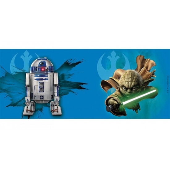 Hrnek Star Wars - Yoda & R2D2