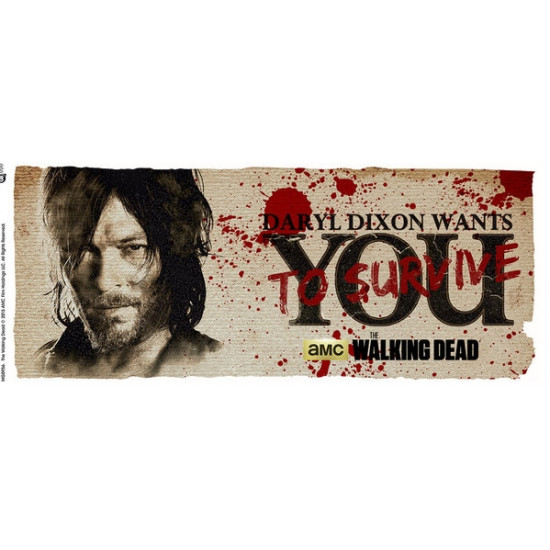 Hrnek The Walking Dead (Živí mrtví) - Daryl Dixon