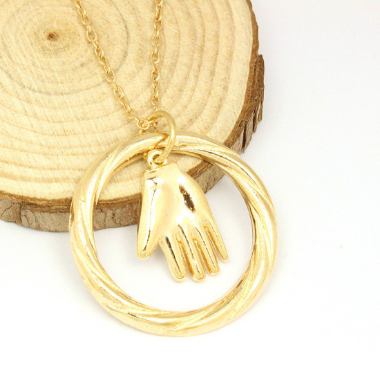 Divergence náhrdelník frakce Odevzdanost (symbol ruky)