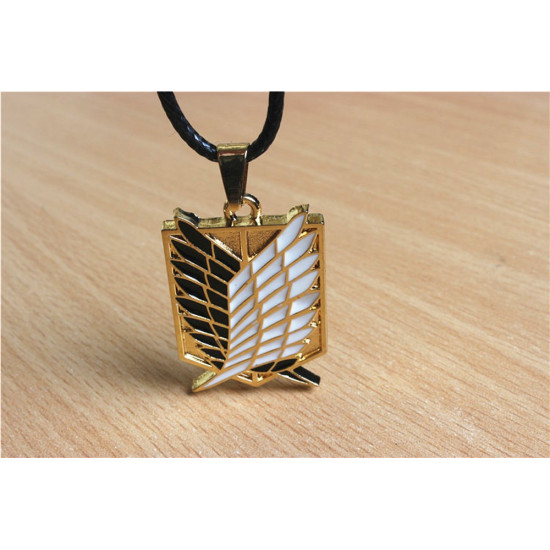 Řetízek Útok titánů (zlatý)