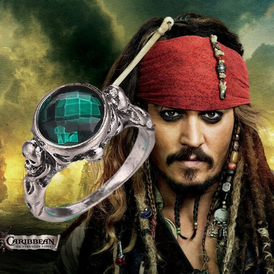 Prsten Piráti z Karibiku - Jack Sparrow
