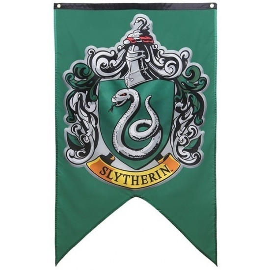 Vlajka Harry Potter - Zmijozel (Slytherin)