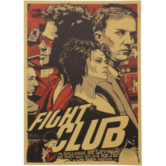 Plakát k filmu Klub rváčů (Fight Club)