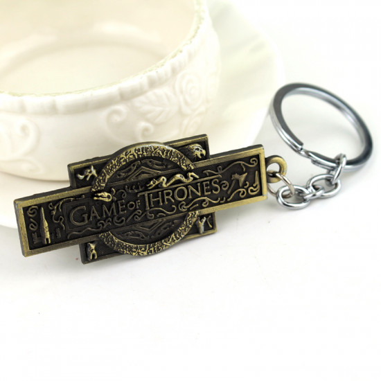 Klíčenka Game of Thrones-Hra o trůny (bronz)