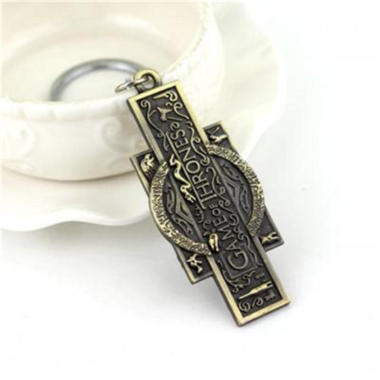 Klíčenka Game of Thrones-Hra o trůny (bronz)