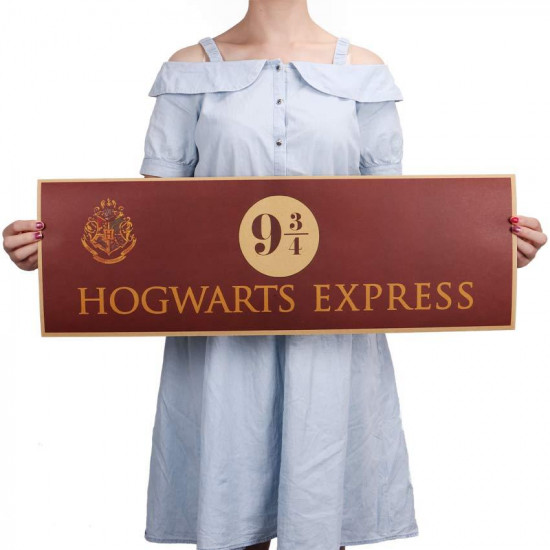 Plakát Harry Potter - nástupiště 9 ¾