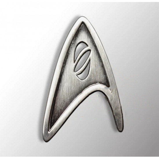 Brož Star Trek - Insignie (odznak) Hvězdné flotily - vědecká sekce