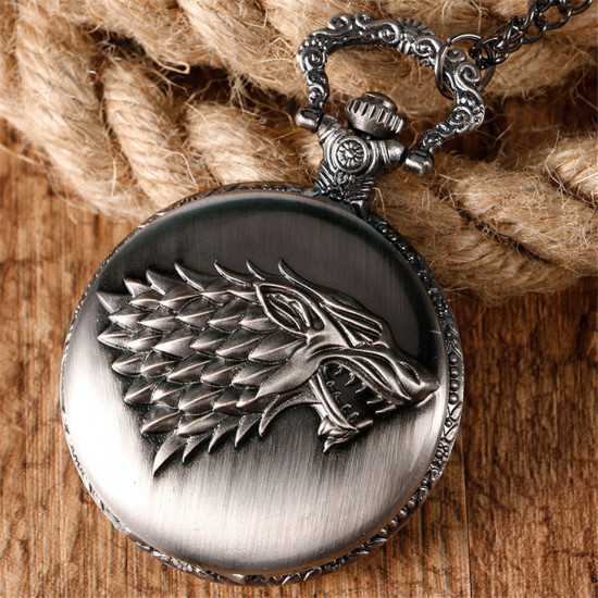 Kapesní hodinky Game of  Thrones  (Hra o trůny)  – Stark