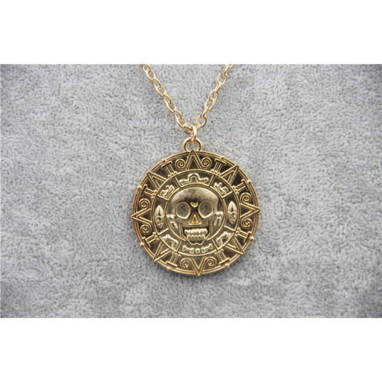 Řetízek Piráti z Karibiku - Mince (zlatá)