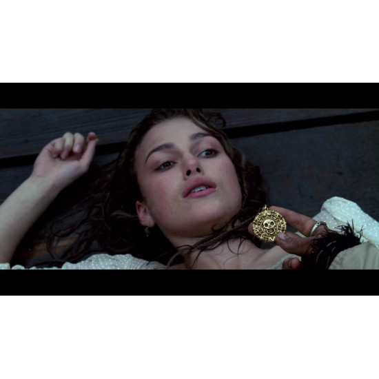 Řetízek Piráti z Karibiku - Mince (zlatá)