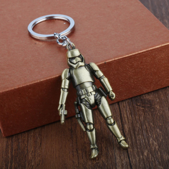 Klíčenka Star Wars - klon (zlatý)