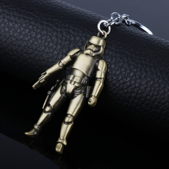 Klíčenka Star Wars - klon (zlatý)