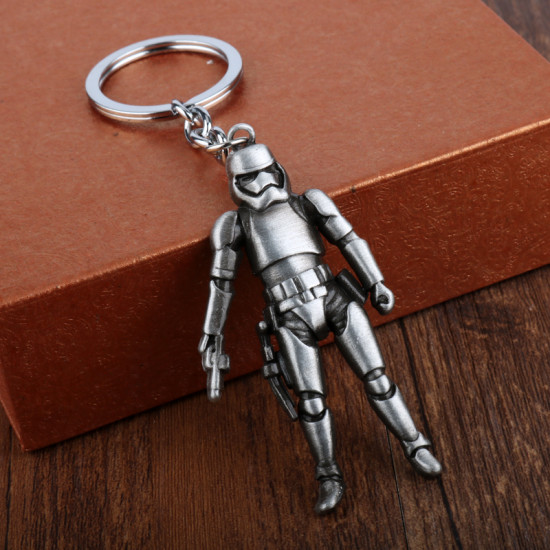 Klíčenka Star Wars - klon (stříbrný)