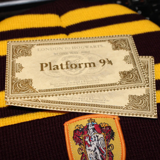 Ticket Harry Potter - Nástupiště devět a třičtvrtě