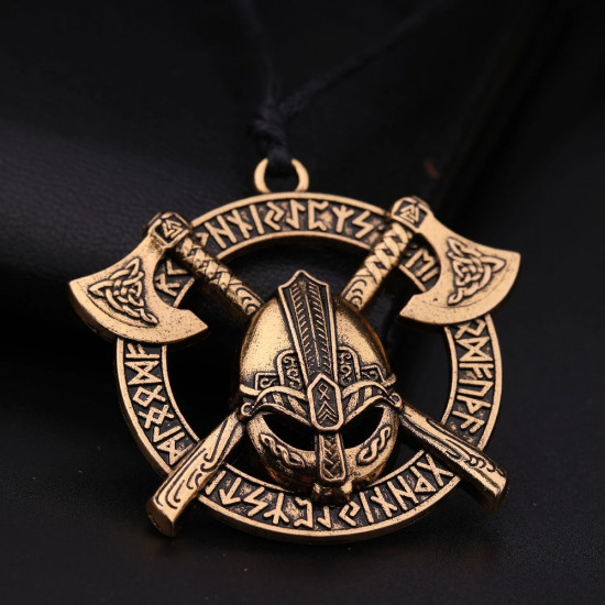 Řetízek Vikingové - zlatý válečník