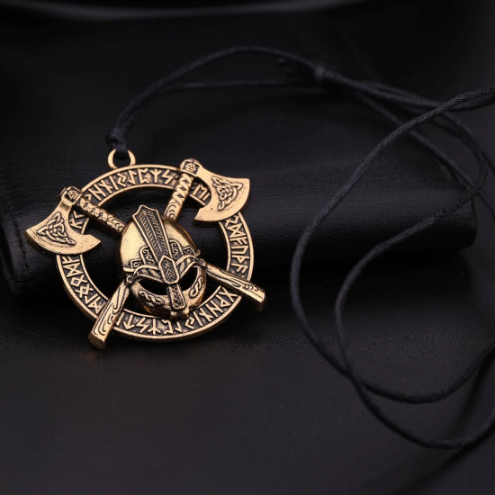 Řetízek Vikingové - zlatý válečník