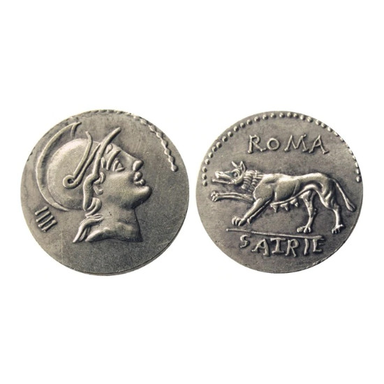 Mince starověký Řím - denár 77. př. n. l.