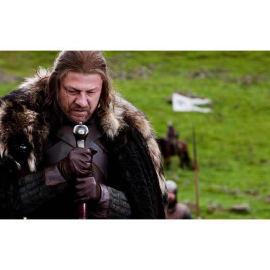 Řetízek Game of Thrones (Hra o trůny) - Stark zlatý