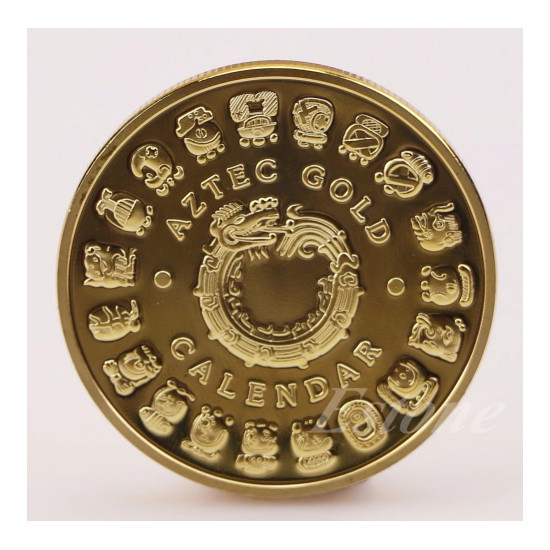 Mince Aztécké zlato - Mayský kalendář