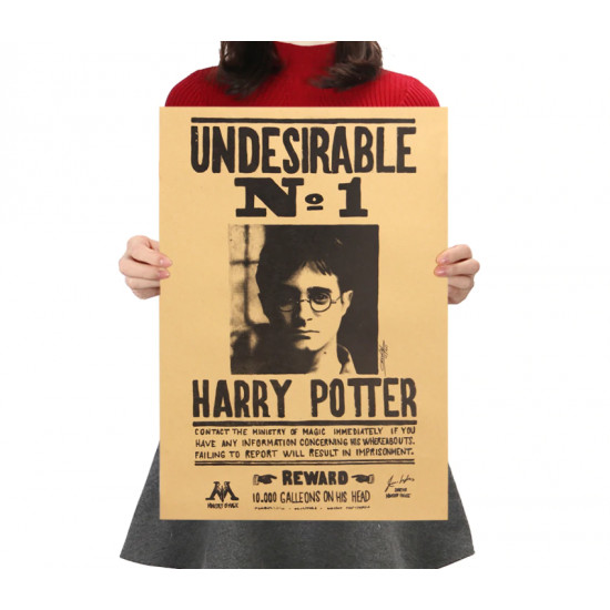 Plakát Harry Potter - nepřítel č. 1