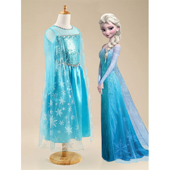 Dětský kostým Ledové Královstí - Princezna Elsa