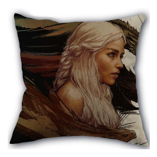 Polštář Hra o Trůny - Daenerys (malovaný)