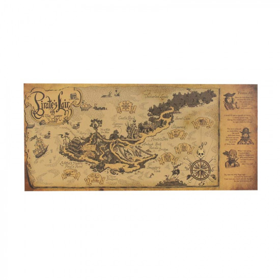Plakát Piráti ze Země Nezemě - pirátský poklad