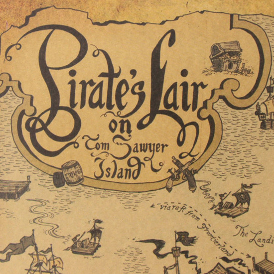 Plakát Piráti ze Země Nezemě - pirátský poklad