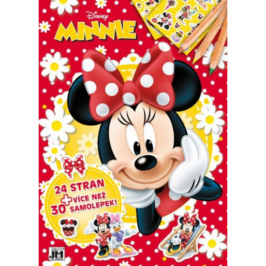 Omalovánky A4+ Minnie