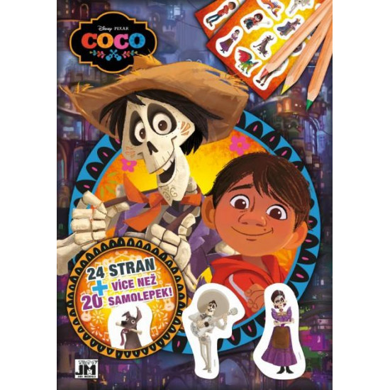 Omalovánky A4+ Coco