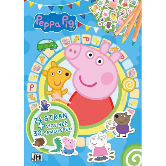 Omalovánky A4+ Prasátko Peppa