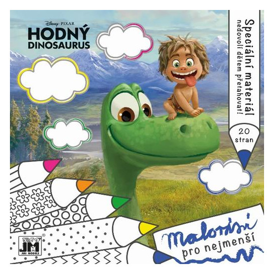 Malování pro nejmenší Hodný dinosaurus
