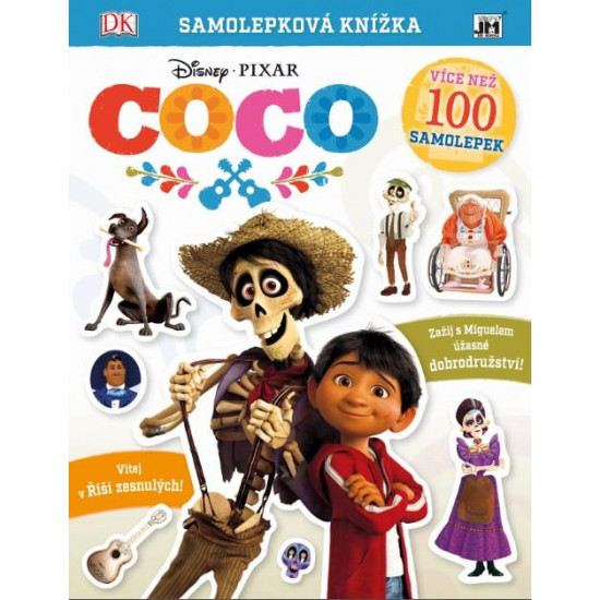 Naučné samolepkové knížky Coco