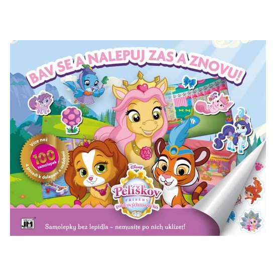 Bav se a nalepuj zas a znovu! Disney Princezny