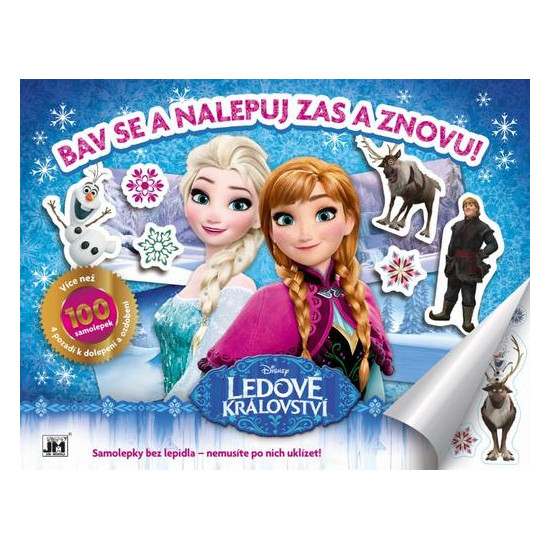Bav se a nalepuj zas a znovu! Ledové království