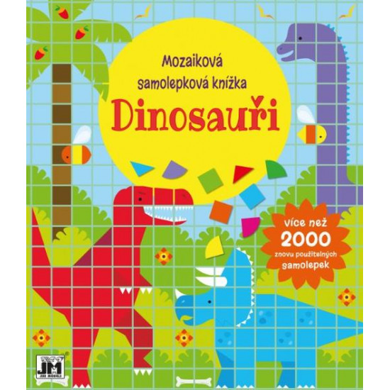 Mozaikové samolepkové knížky Dinosauři