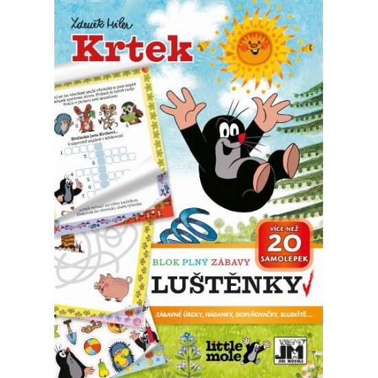 Aktivity bloky - Luštěnky Krtek