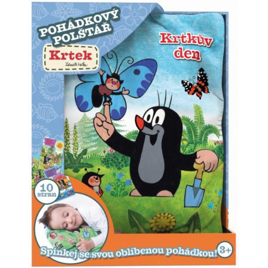 Pohádkový polštář Krtek