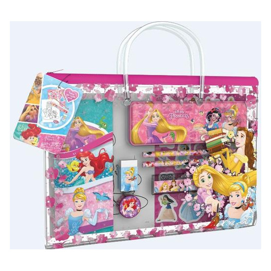 Zábavné taštičky s penálem Disney Princezny