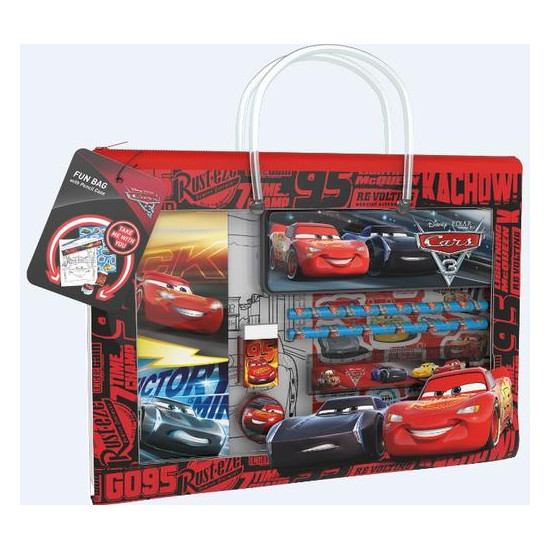 Zábavné taštičky s penálem Auta