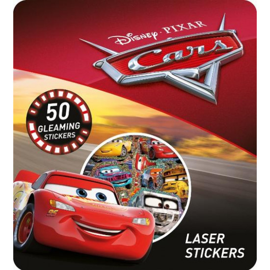 Super třpytivé samolepky Auta