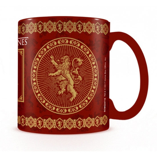 Hrnek Game of Thrones (Hra o trůny) - Lannister - mění barvu