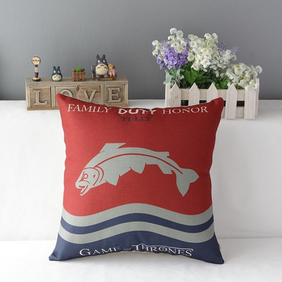 Polštáře Hra o Trůny - všechny rody