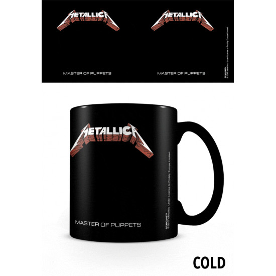 Hrnek Metallica - mění barvu