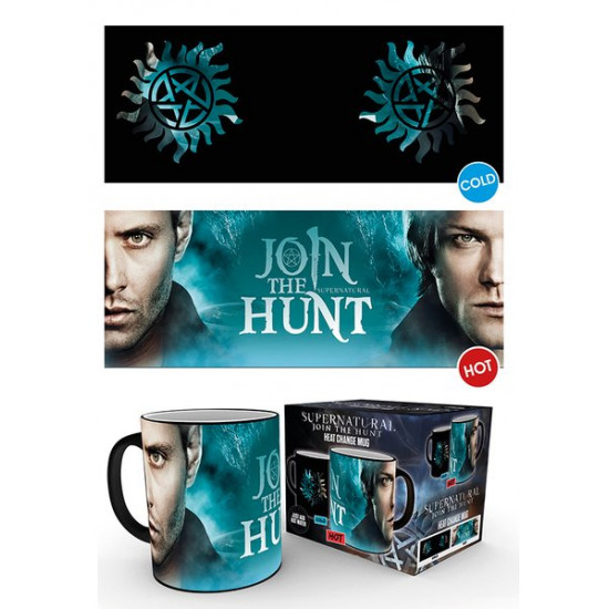 Hrnek Supernatural (Lovci duchů) Sam a Dean - mění barvu