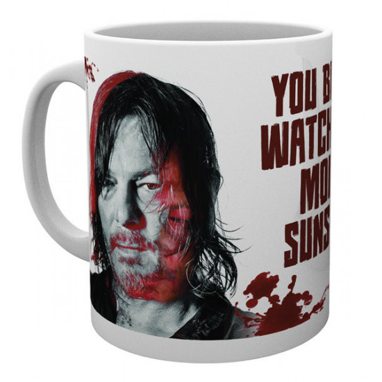 Hrnek The Walking Dead (Živí mrtví) - Daryl - Sunshine